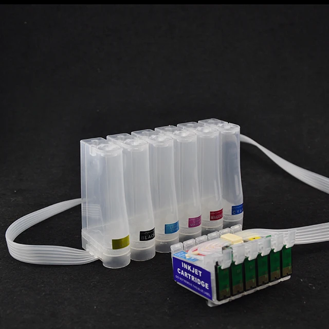 OCBESTJET T0801-T0806 Continuous Ink Supply System CISS For Epson Stylus Photo R265 R360 R285 Printer CISS