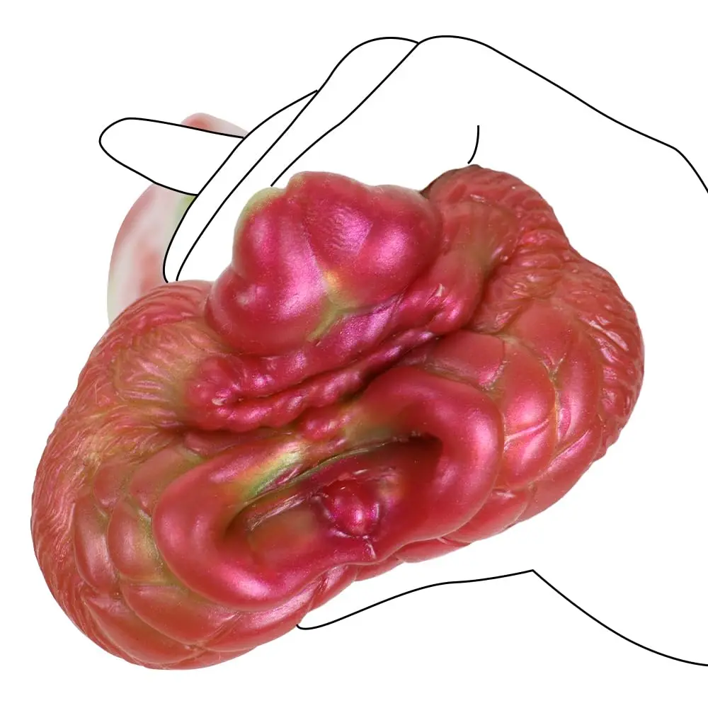Monster Pocket Pussy Large Compact Vagina Pocket Pussy Sexy Dual Channel Portable Male Porn Toys Realistic Masturbator