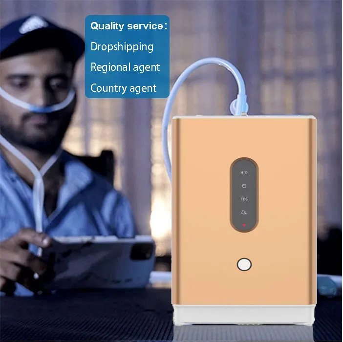 Cawolo portable 150ml/min oxygen hydrogen inhalation machine handheld