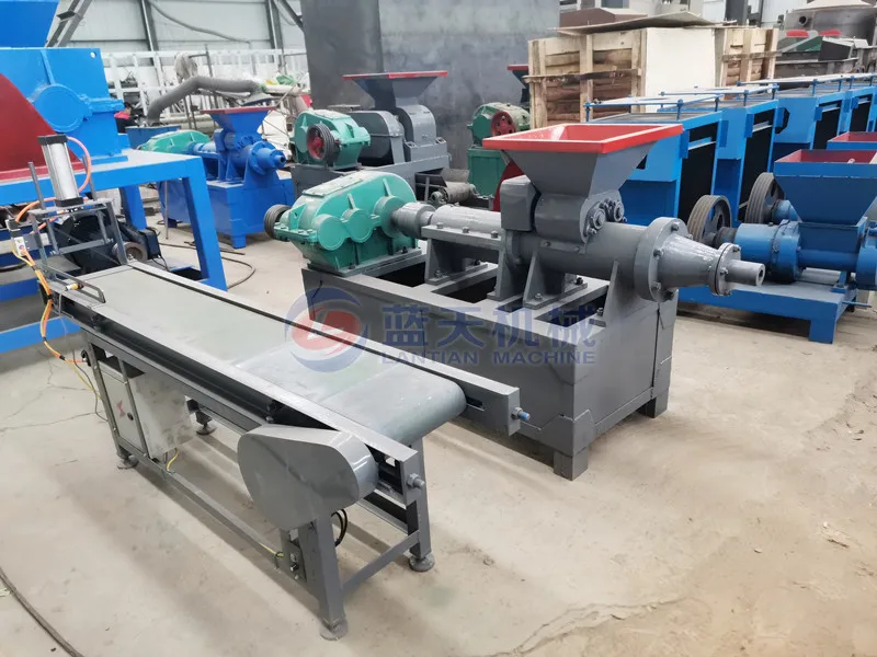 350kg per hour briquette walnut shell charcoal machine nuts sawdust briquette equipment