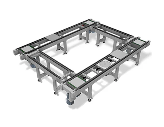 2023 New Product YA-VA Lithium Battery Production Automotive Pallet Handling Conveyor