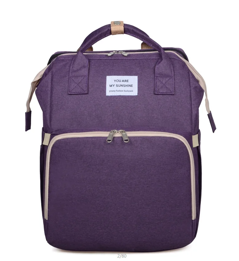 Multi- Function Waterproof Mammy Nappy Mother Bag, Mommy New BabyDiaper Bags