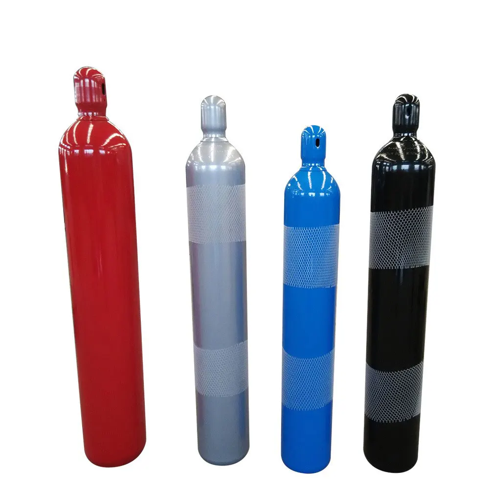Многоразовый ISO9809-3 2-50L Промышленный газовый баллон O2/кислородный CO2/H2/водородные баллоны