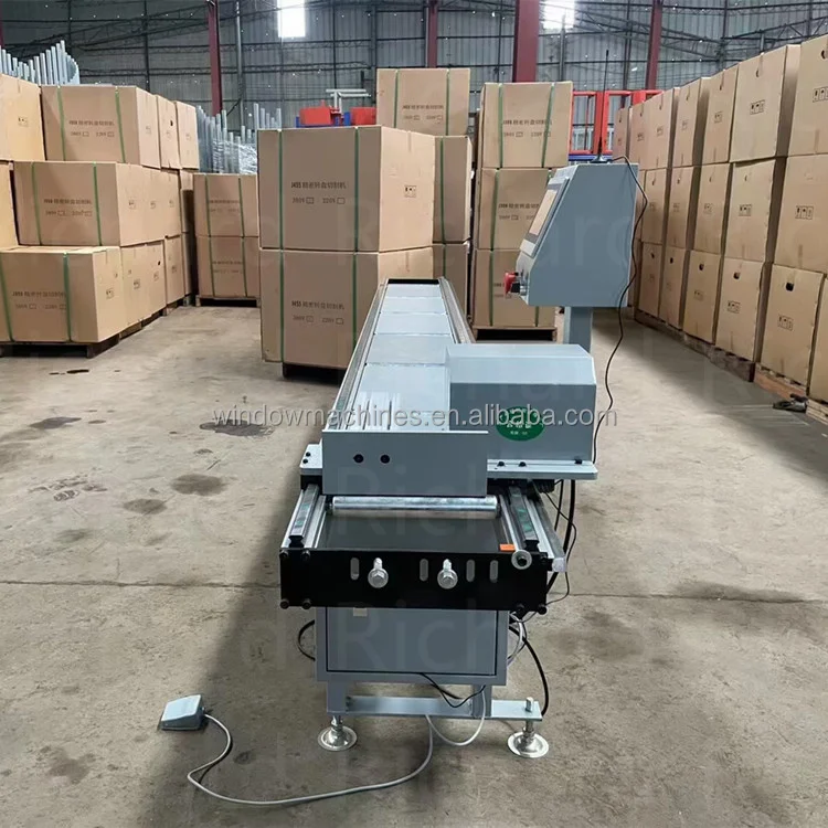Digital Cross Cut Gauge Cutting Machine Cnc Automatic Sliding Table Computer Panel