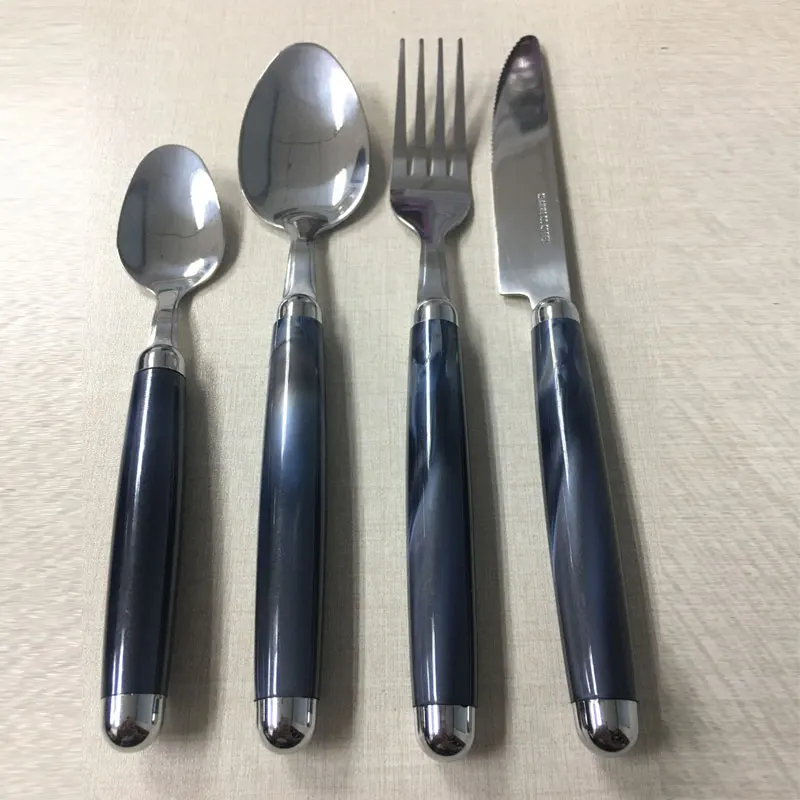 Factory directly supply Korean Insta-style retro stainless steel cutlery spoon dessert fork spoon coffee spoon western tableware
