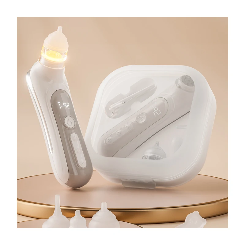 New Design Electronic Vacuum Nose Cleaner Mucus Extractor Nasal Aspirator For Babies