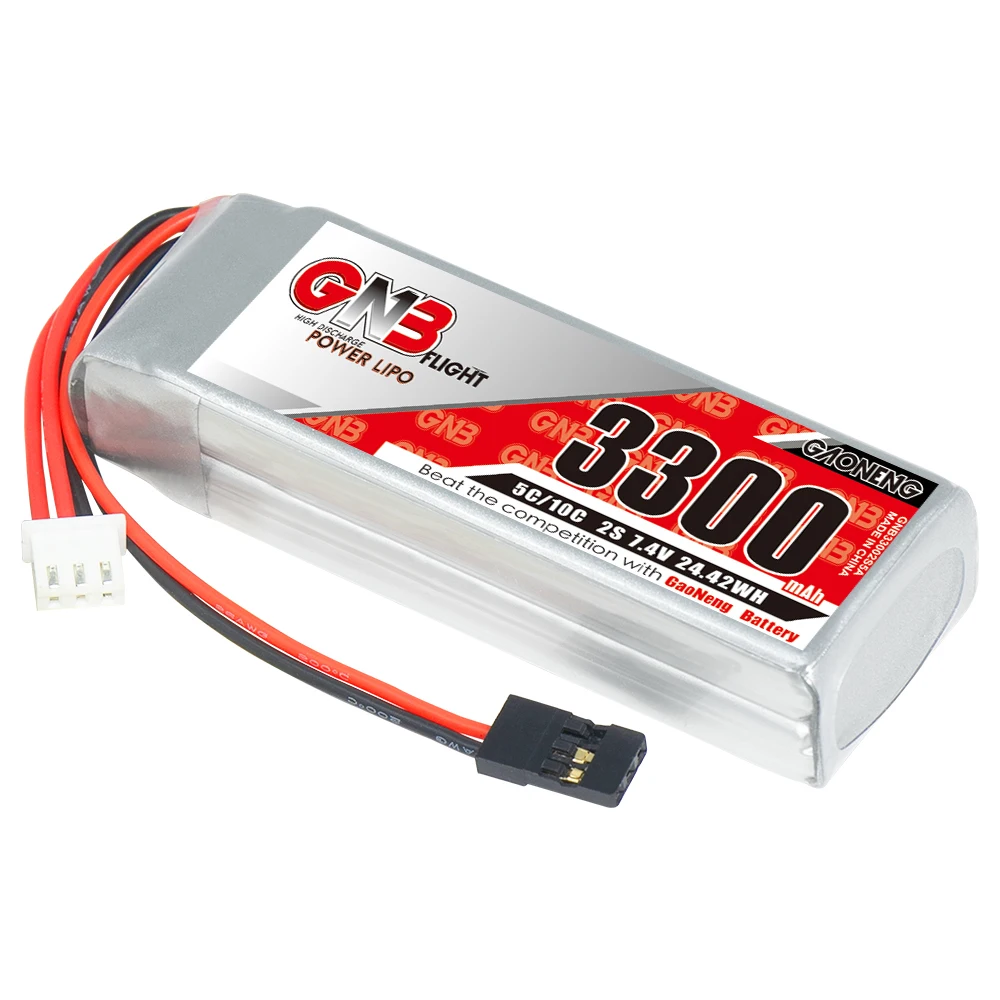 GNB GAONENG 2S 3300 мА/ч 7 4 В 5C 10C JR для Sanwa MT-4 M11X M12 передатчики Exzes-X Aquila-6 фотоприемники сервоприемника