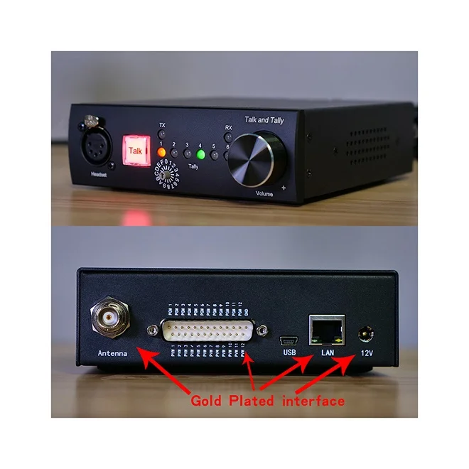 Factory Direct Sales Professional and Accurate Duplex Wireless Intercom System 6 Channels for Studio and Camera Studio