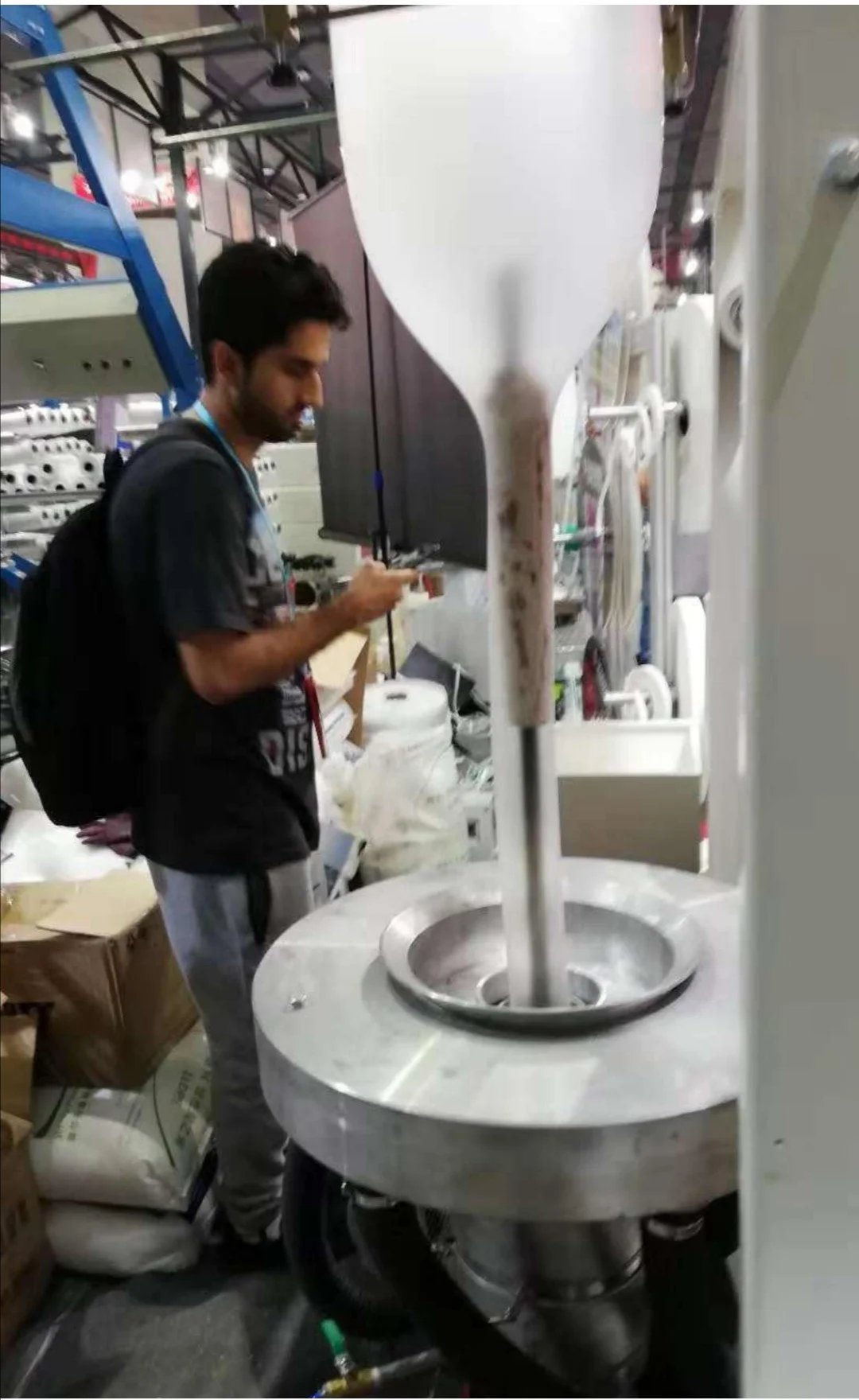 
Mini PE Film Blowing Machine for make plastic film used for food and garments 