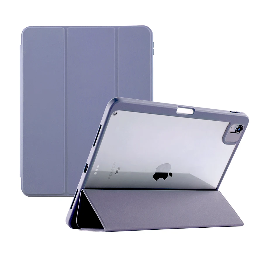 
Factory manufacturer Tablet Cover Acrylic Case for iPad 2019 air 3th gen and iPad Pro 10.5inch PU leather cover case 