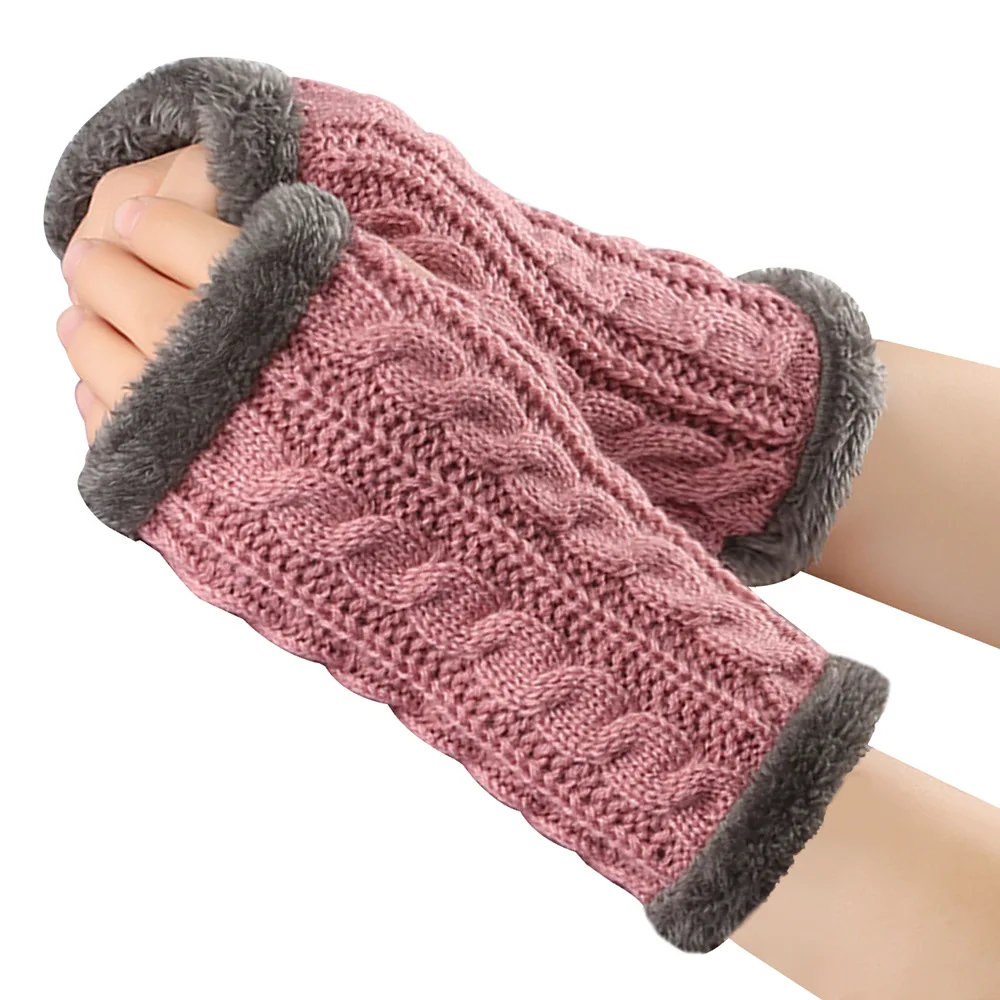 Женские зимние Утепленные флисовые перчатки