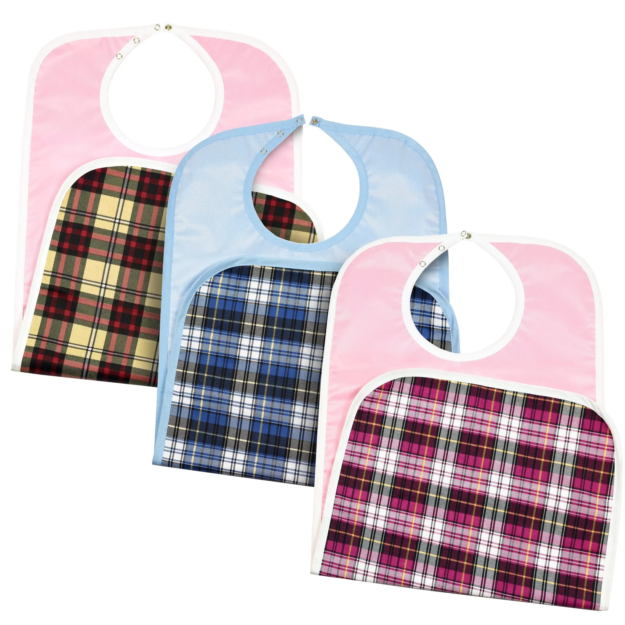 Factory Price Adult Bibs Crumb Catcher Waterproof And Reusable Clothing Waterproof Adult Bib