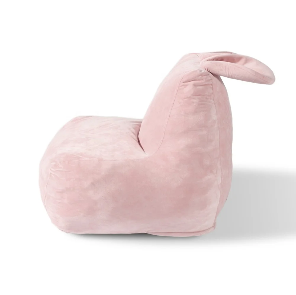 Rabbit sofa chair flannelette skin friendly bean bag home can be disassembled and washed high elastic seat
