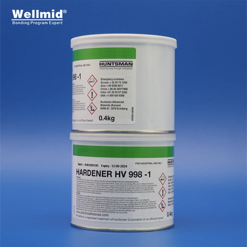 HARDENER HV998-1 grey epoxy curing agent Low out gassing volatile loss with araldite av138m gap filling paste epoxy adhesive
