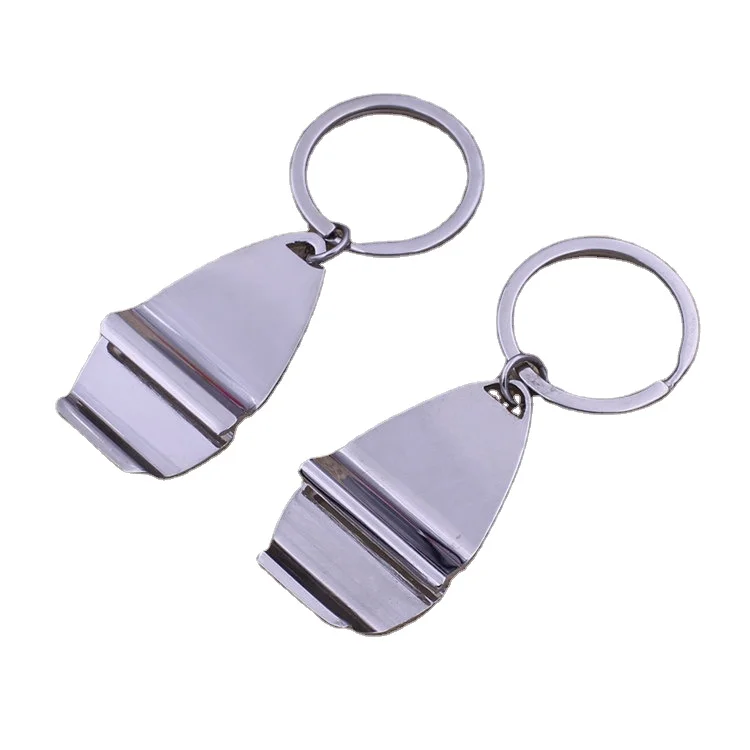 Рекламный креативный пользовательский рекламный пустой брелок для открывания пивных бутылок с логотипом