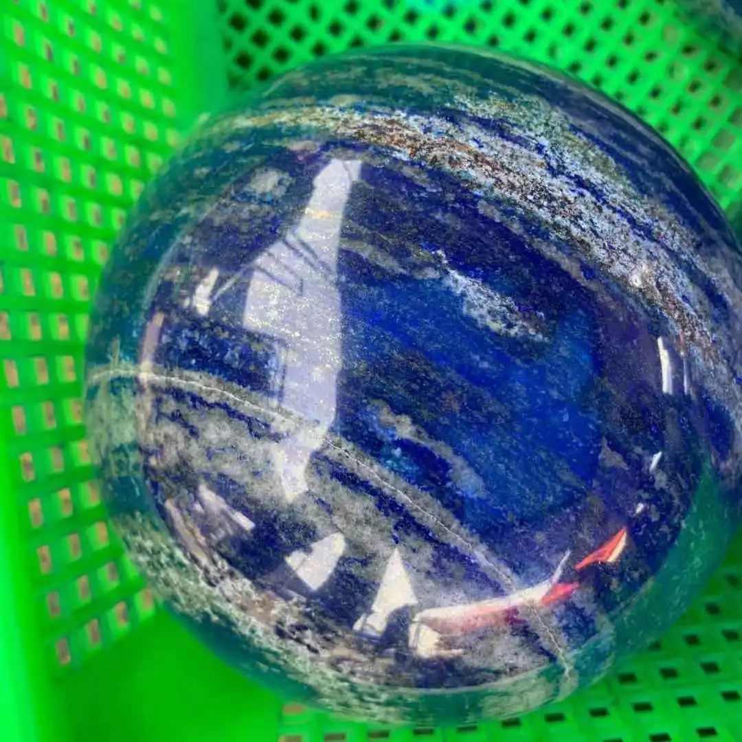 
Wholesale Large Lapis Lazuli Crystal Ball Home Decoration Lapis Llazuli Sphere Ball for Decorate 