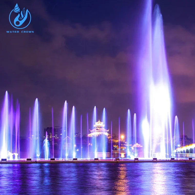 Hot Selling Multifunctional Projection Fog Fantastic Wall Fountain Water Screen Movie