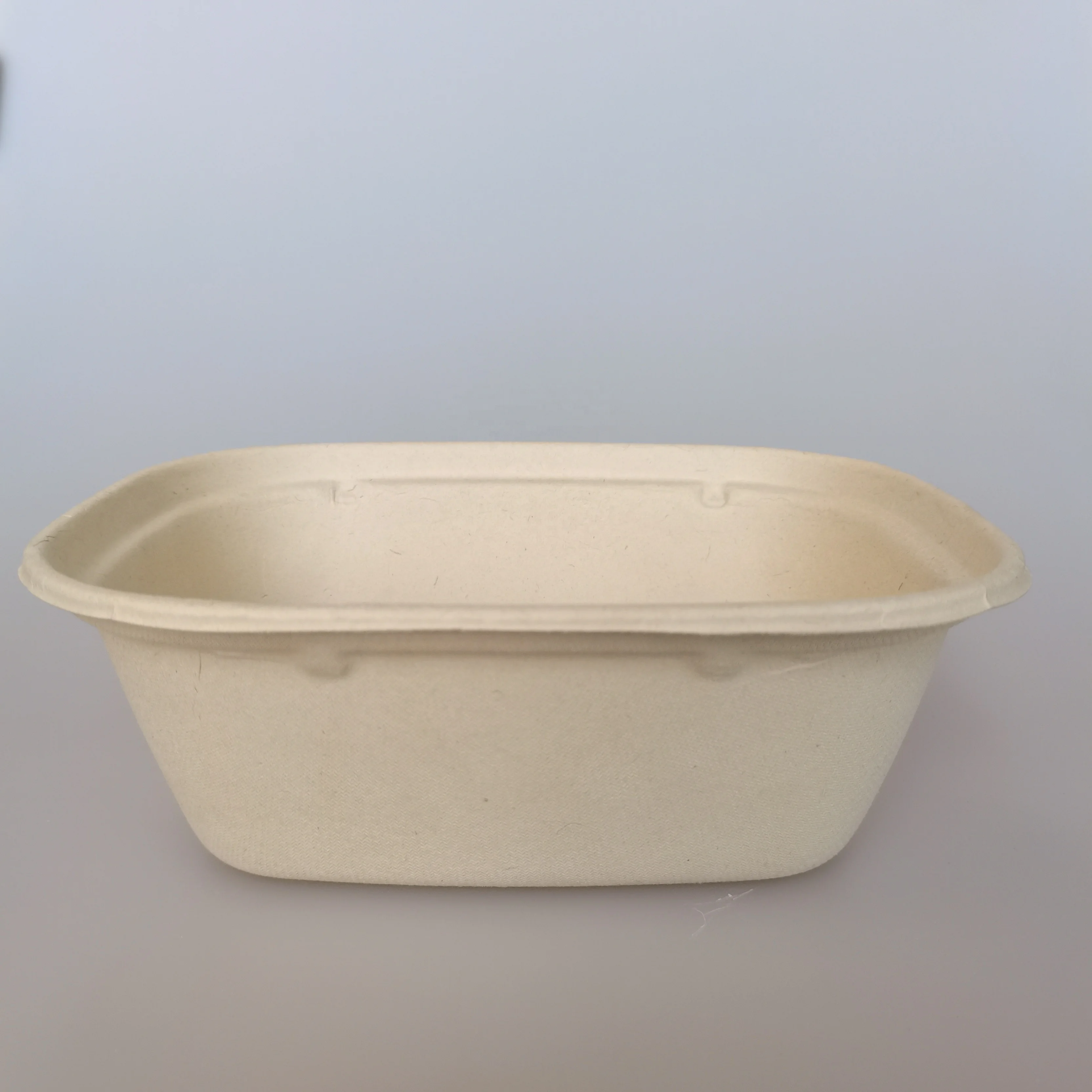 Recycle Sugarcane Bagasse Container With Lid Take Out Biodegradable Containers Biodegradable Container Food Take Out Box