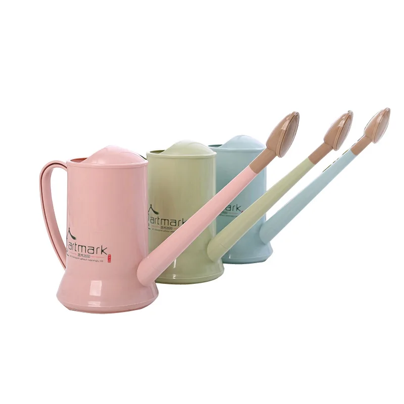 2 Liter Plastic Watering Can Flower Plant Shower Tool Detachable Long Mouth Kettle Garden Irrigation Spray Bottle