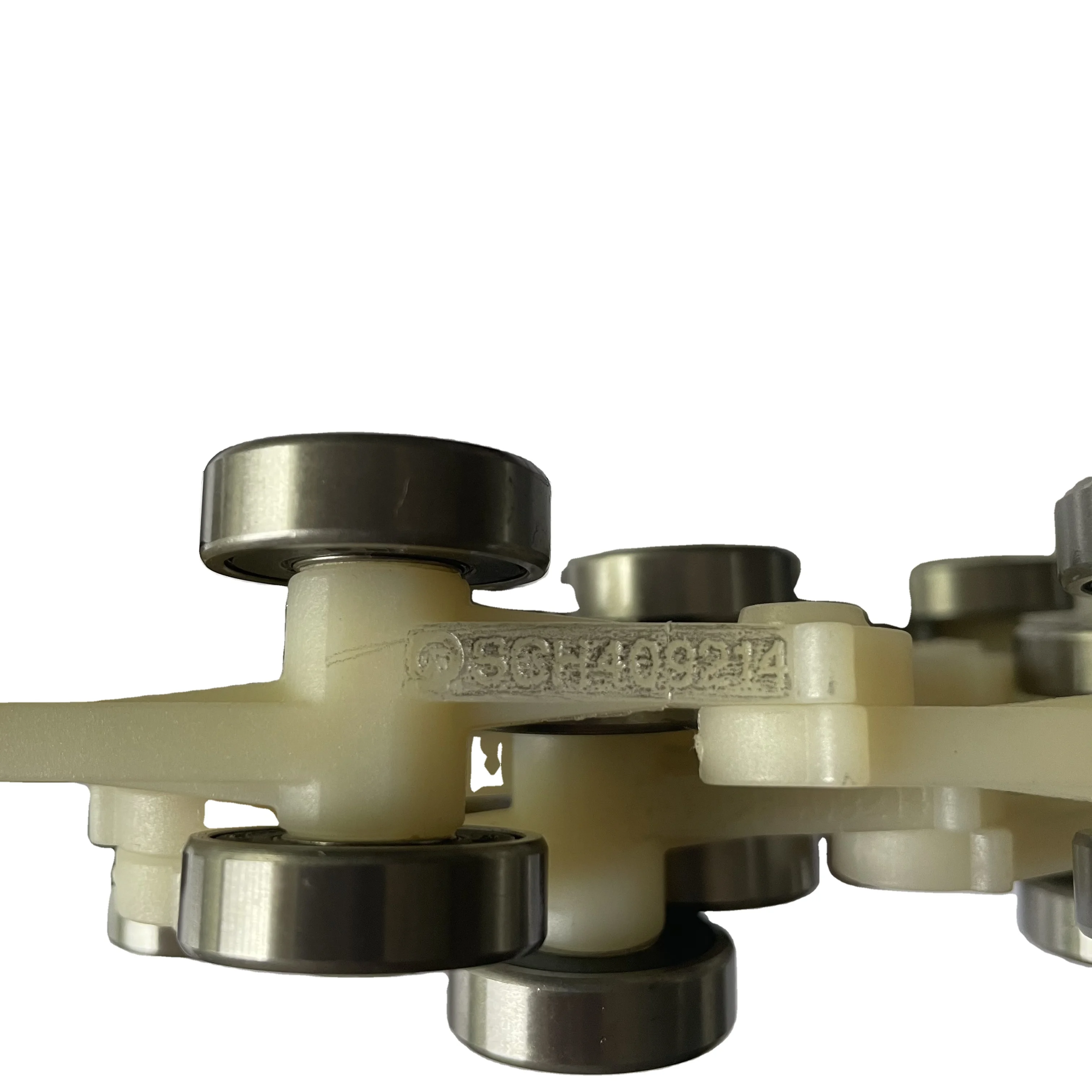 escalator SDS handrail reversing chain SCH409214   stamped part no.Escalator Handrail Newel Chain Single Fork 17,21 links