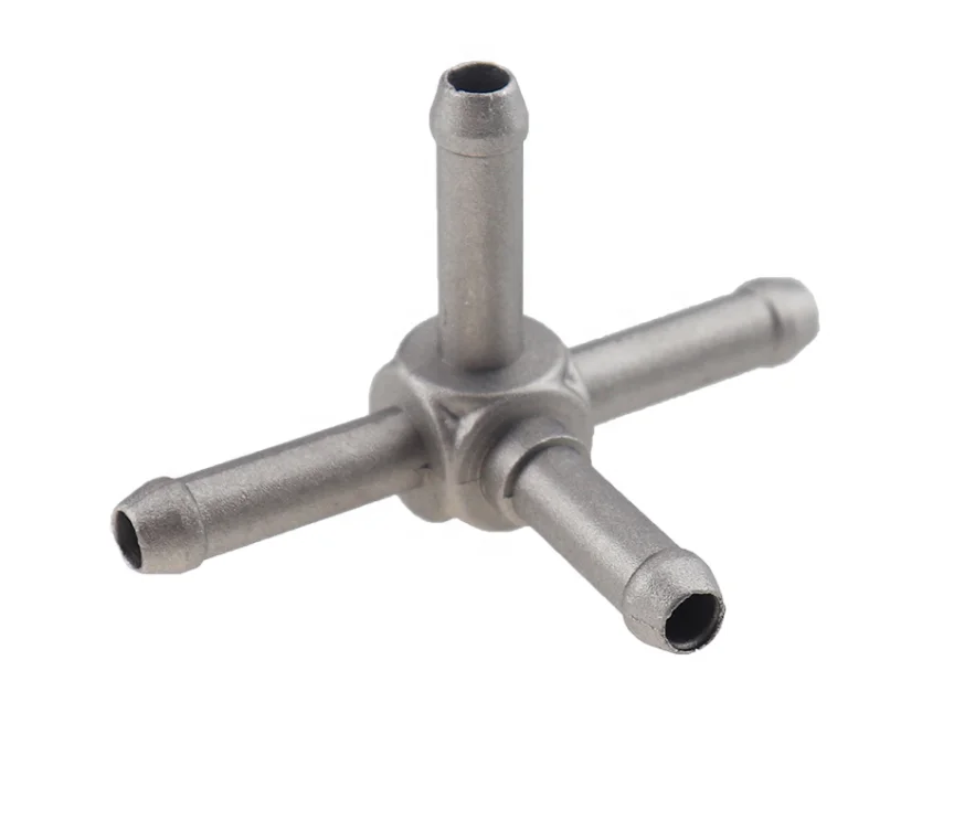 Aluminium Coolant T Fitting Hose Connector Coupler Water Pipe Fit For VW  audi