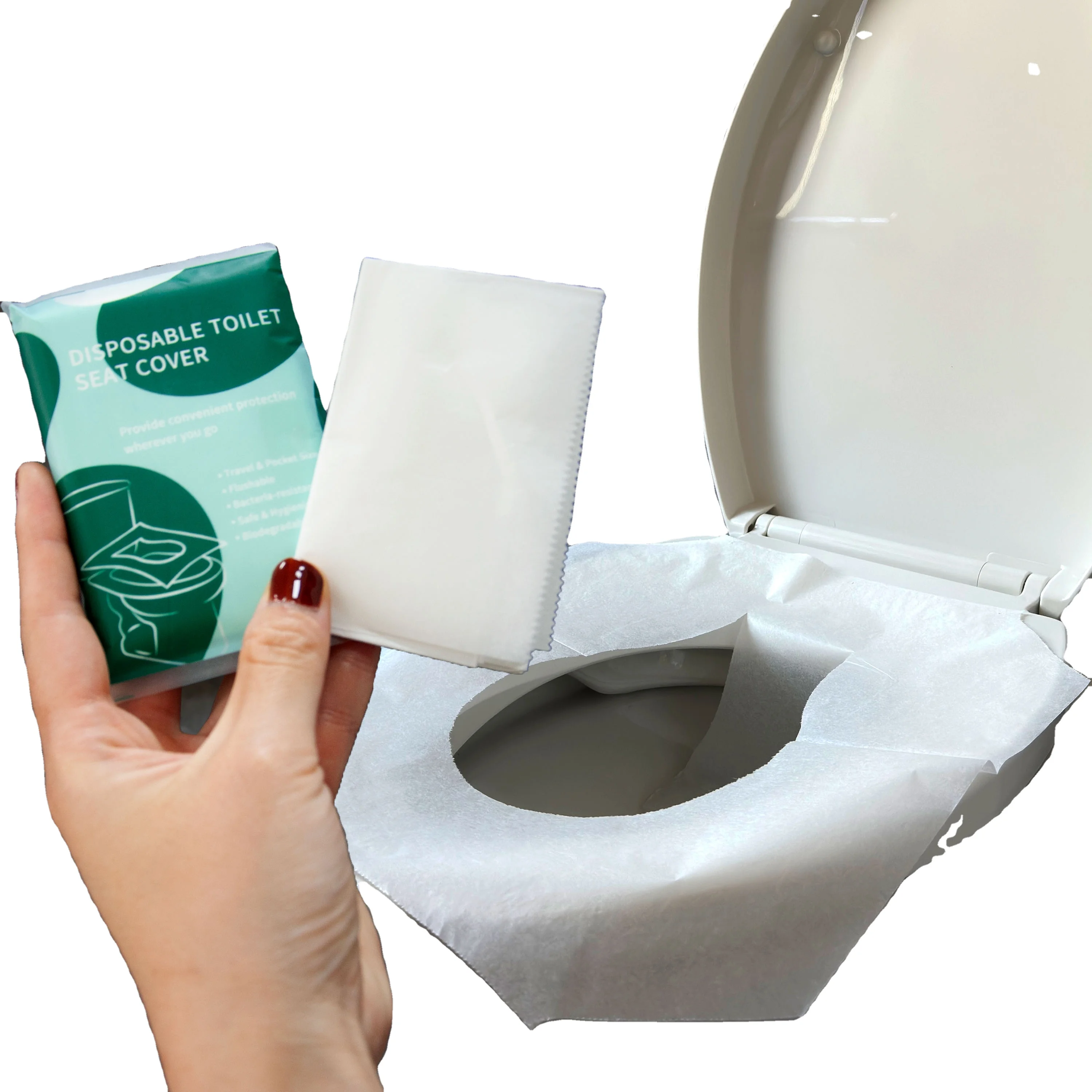 toilet seat cover disposable travel mat 250  disposable flushable toilet seat cover wc