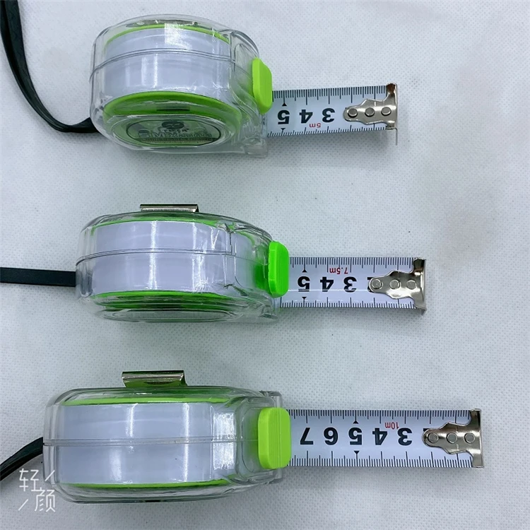 2021 Latest Transparent High Quality Soft Surface Wear Resistant Ruler Belt Tape Measure