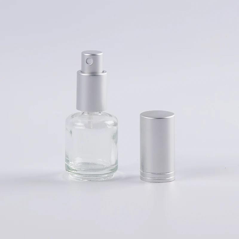 Three-piece aluminum bayonet multi-color spray cover cosmetic perfume bottle spray head pressure spray head