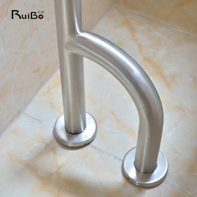 Thickened 304 stainless steel handrail safety elderly people with disabilities barrier-free non-slip railing booster frame