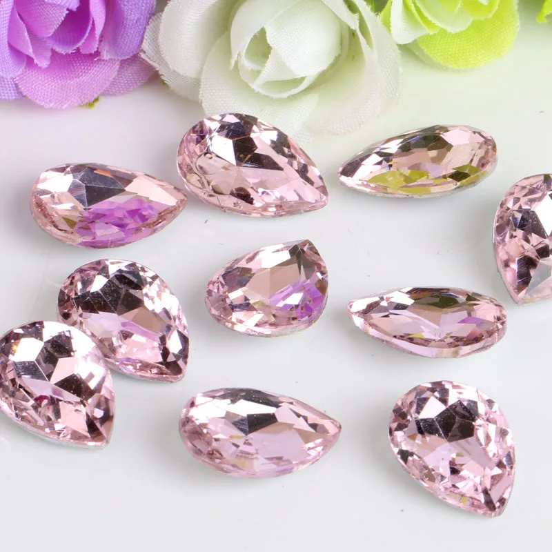 Wholesale Water Drop Multi Color Water Diamond Phone Cases And Nail Accessories Sticking Diamond Glass Water Diamond