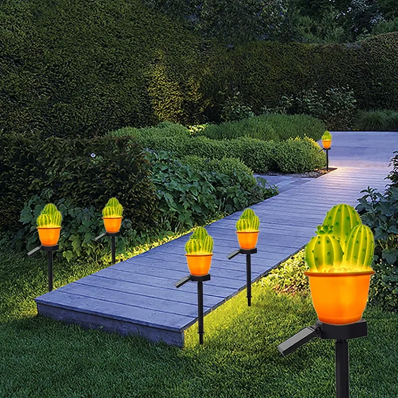 New hot Garden Lawn Balcony solar Stake Light Rechargeable Garden Landscape Outdoor Christmas Decorations for Lawn