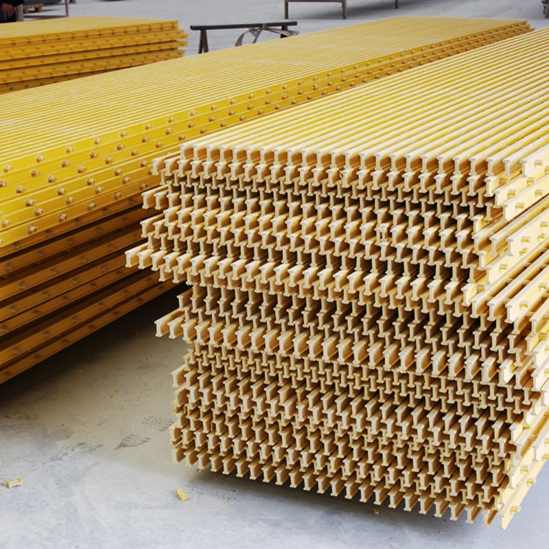 Safe And Reliable Fiberglass Plastic Grp Grid Frp Grate Pultruded Frp Grating