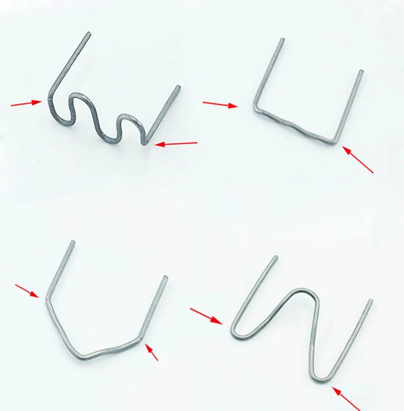 Plastic bumper patch nail in bag  Plastic Repair Machine Welding Bumper Welder Staples Nail for Automobile Bumper Tools