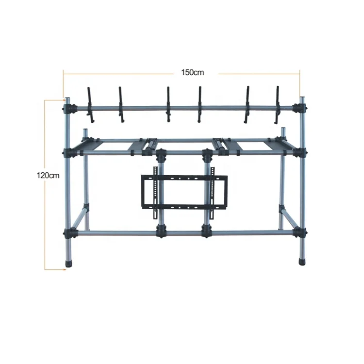 DJ table with LCD Display Stand For DJ Laptop