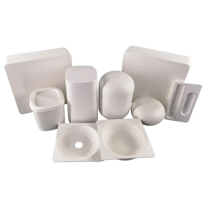 Customized Biodegradable Sugarcane Bagasse Pulp Compression Custom Paper Molded Packaging