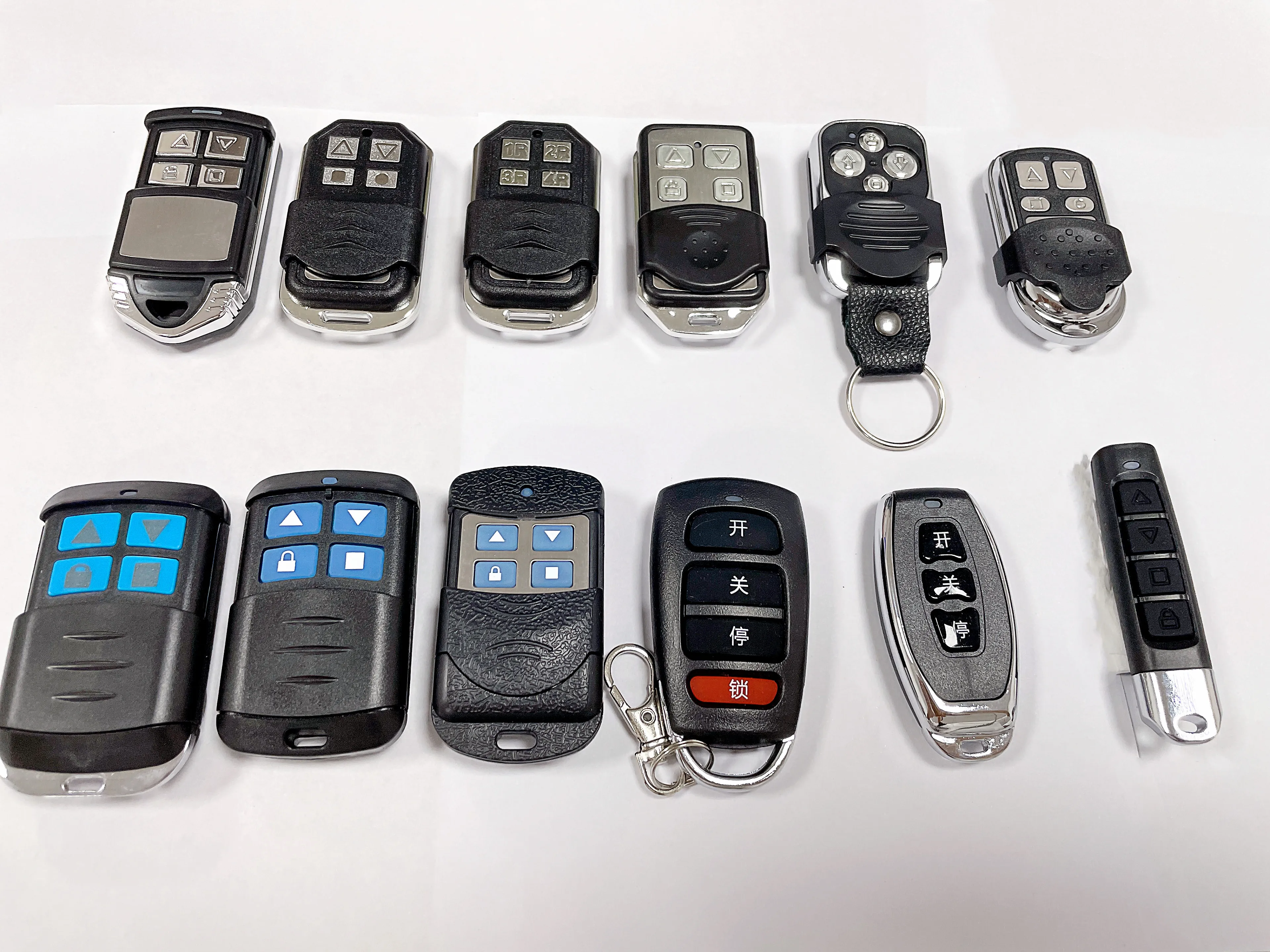 Zhangzhou Wholesales Factory 12V  Wireless 4 Channel Remotes And Receiver For Motor Roller Shutter Garage Door