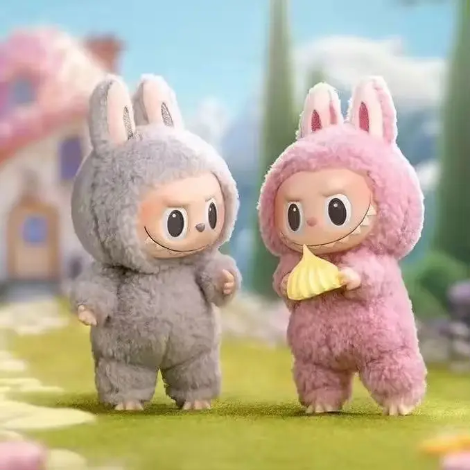 Wholesale POP MART Labubu Macaroon VOL.2 SERIES Have A Set Mystery Box POPMART Vinyl Plush Blind Box Action Figure