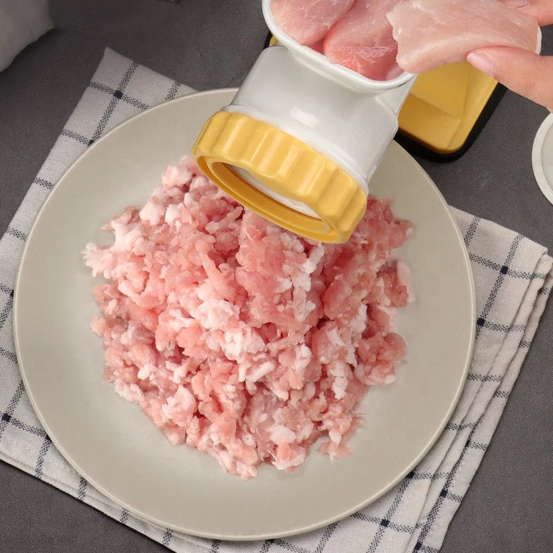 Кухонный пластиковый маленький ручной Колбаса Stuffer руководство