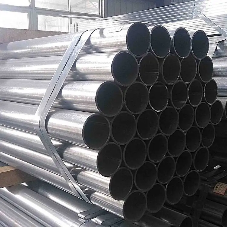 China Factory Inch ASTM A53 BS 1387 MS Pipe Hot Dipped Galvanized Steel tube GI Pipe Pre Galvanised Steel Pipe