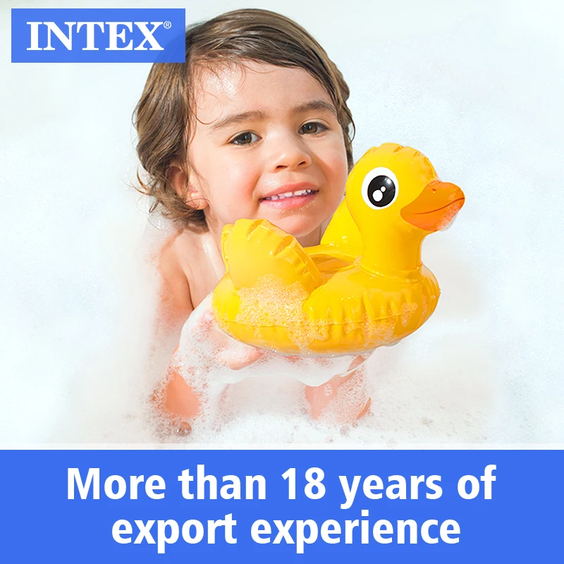 
[ SALE ] INTEX 58590 Summer beach swimming toys animal inflatable toys bath toys 