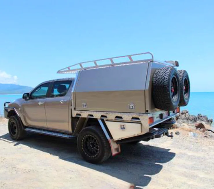 Canopy Aluminum Pickup Truck Tool Box