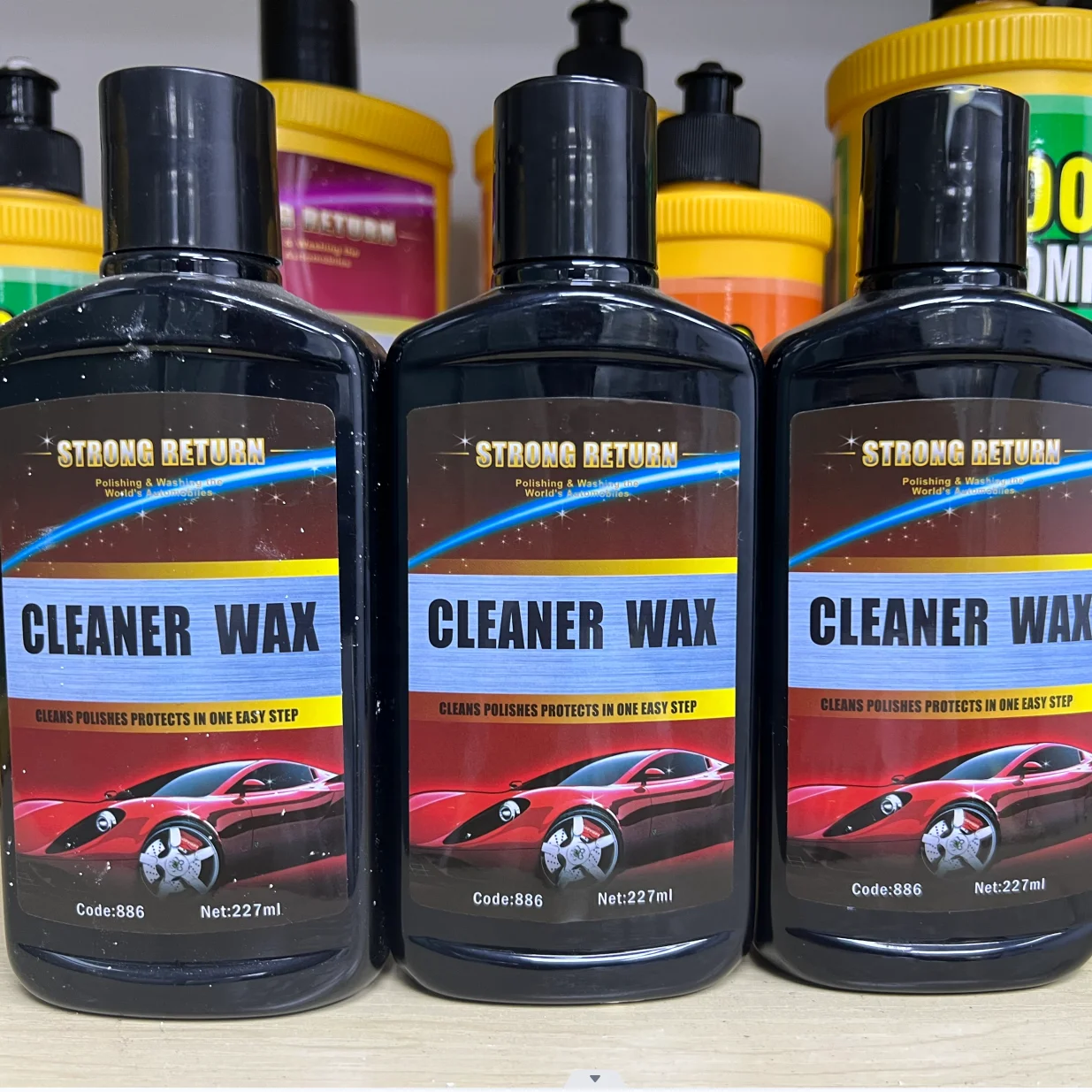 Auto Paint Repair Polish Wax Finish Gloss Coating hand glaze Wax high glossy Finish Paint Ceramic Wax