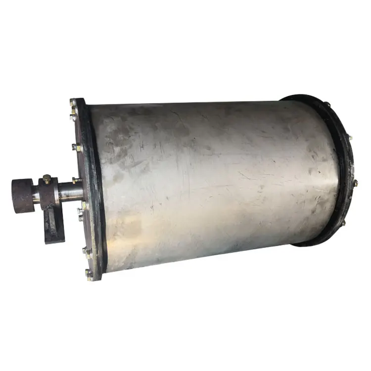 Manufacturer supply Magnetic roller Magnetic Drum Magnetic Pulley Roller working video