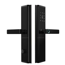 Security Biometric Electric Door Lock Smart Fingerprint Digital Safe Door Lock Electronic Wifi Tuya Smart Door Lock for Home
