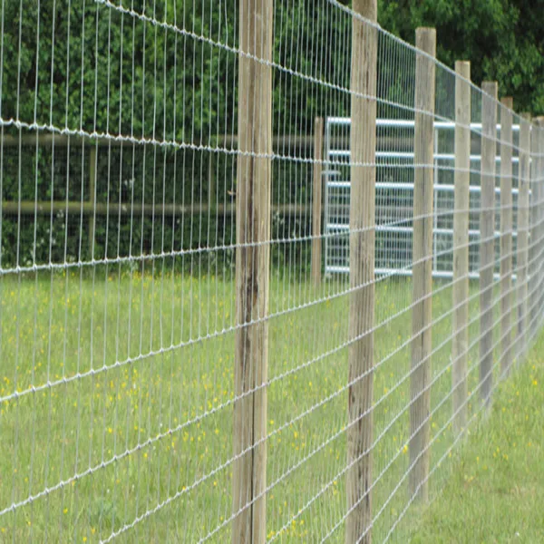 steel farm fence