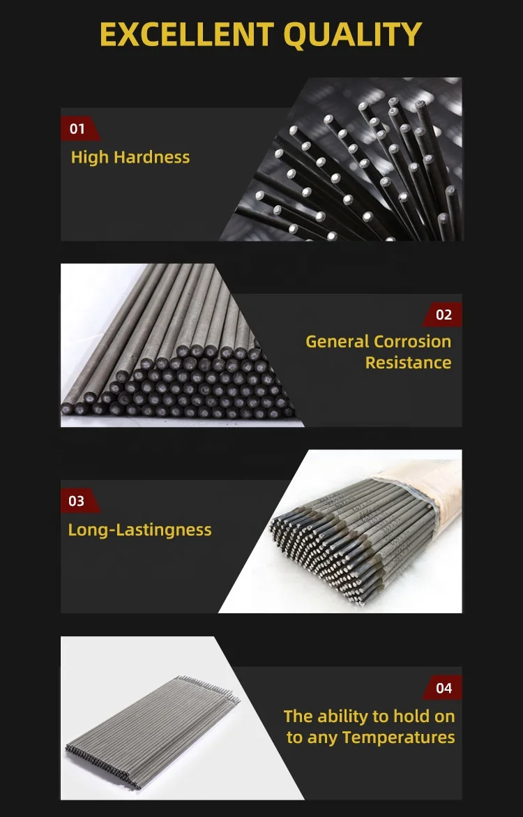 Hot Sale Best Arc Welding Rods Cellulose Type 6011 Steel Welding Electrode