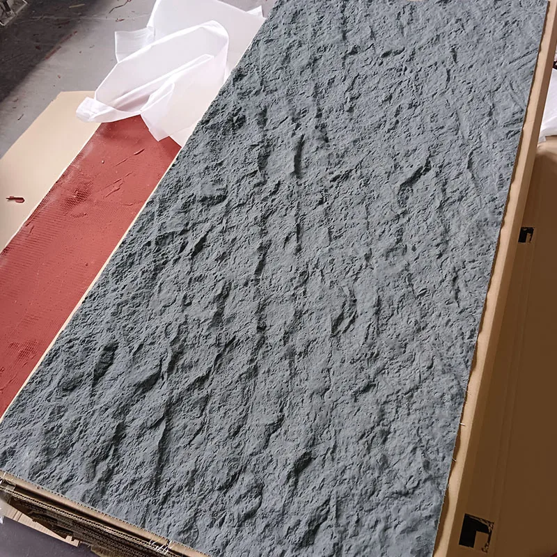 Artificial Stone Flexible Light Grey Indoor and Outdoor Decorationwall Panel Easy Installation Starry Moon