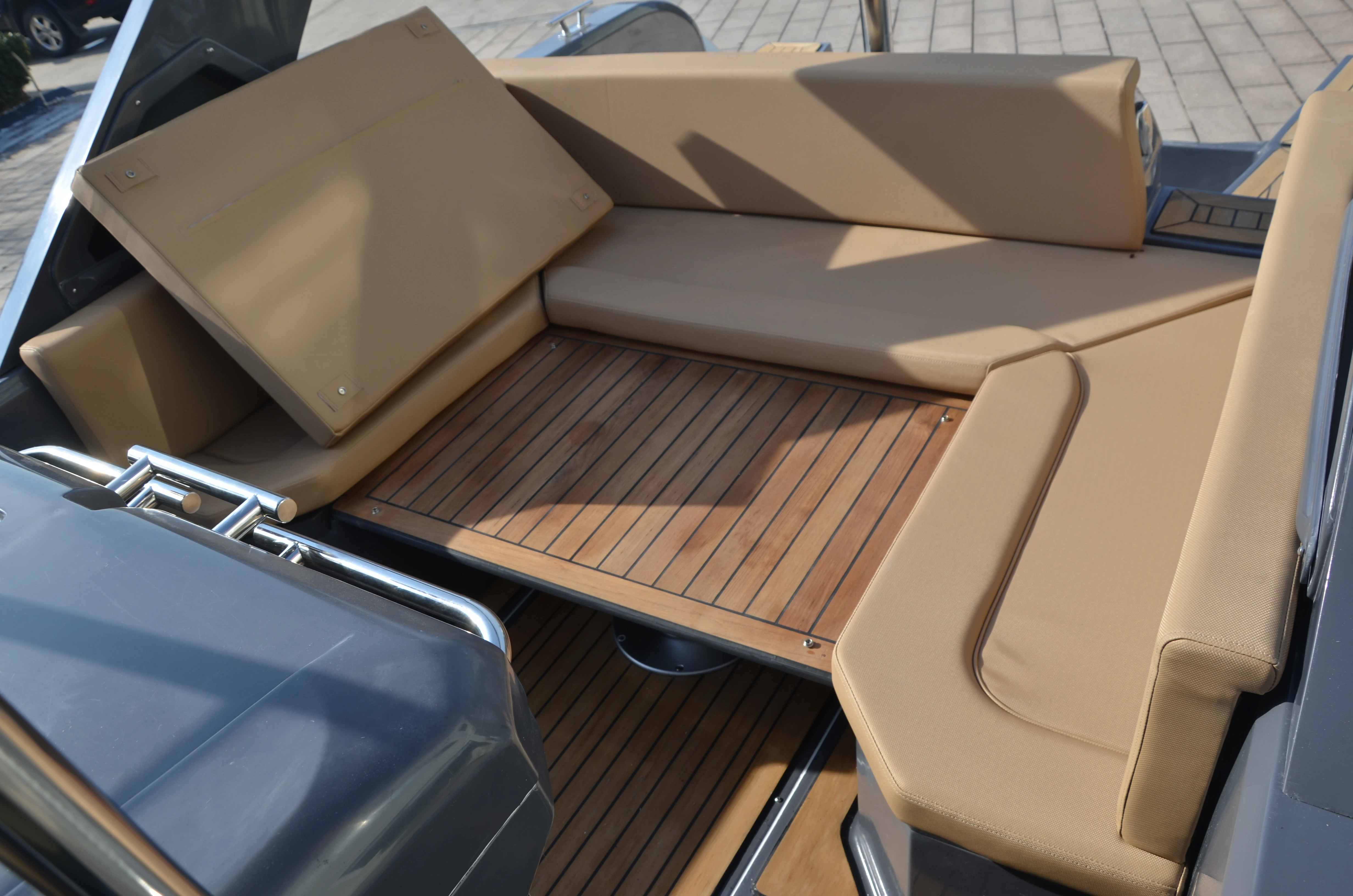 Large Trailer Speed Pvc Luxury Cabin Ocean Diving Rescue Inflatable Hyphalon Rib Boat for sale