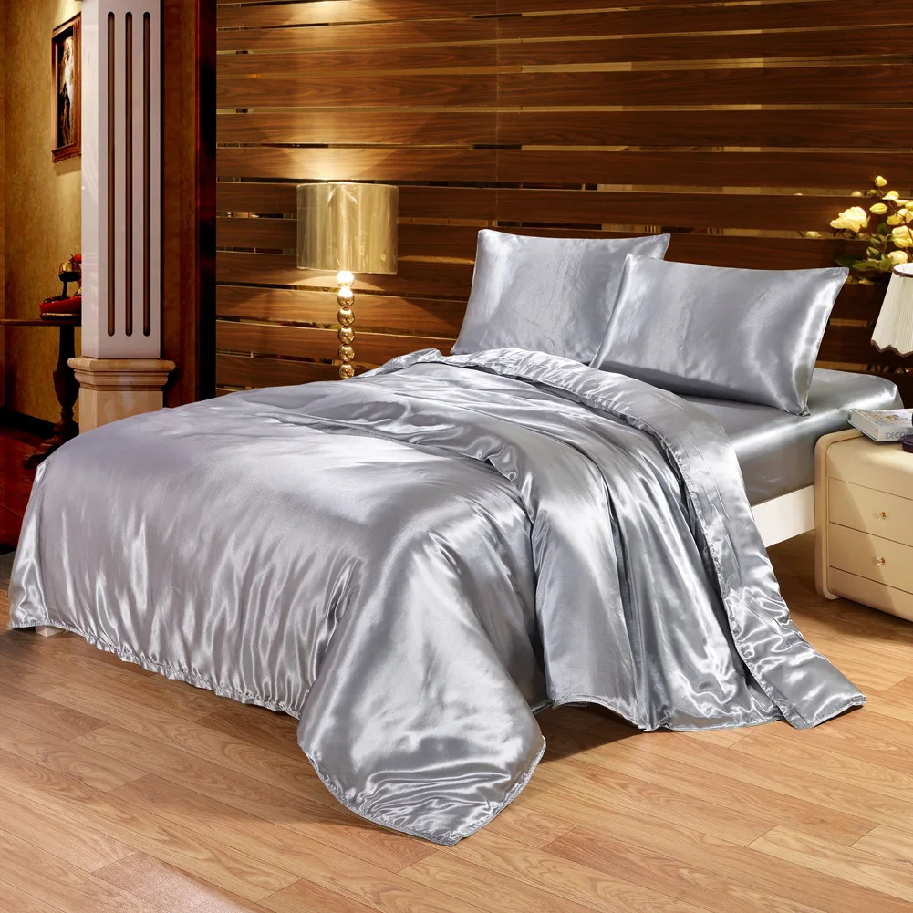Wholesale Home Textiles Bedding Sets Silk Bedding Set King Size Luxury