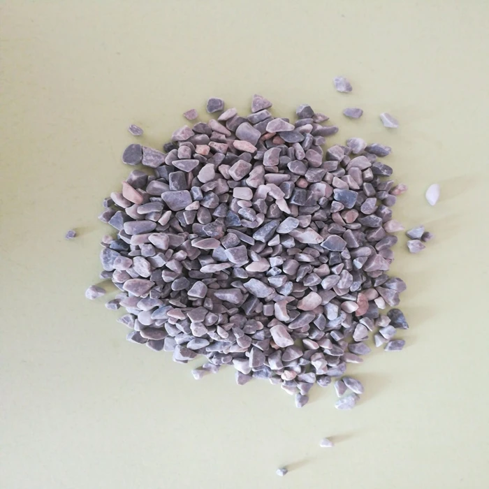 Natural  pea gravel and chips  for landscaping